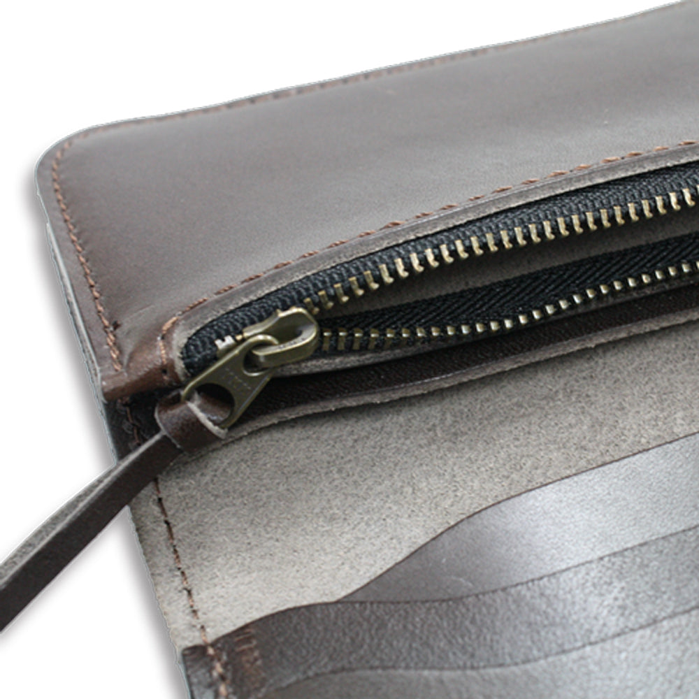 栃木レザー 長財布 牛革 本革 革小物 日本製  ベジタブル タンニン 鞣し サイズ19.5cm×9.5cm ビジネス フォーマル カジュアル プレゼント ロングウォレット 収納力 財布 ファッション小物